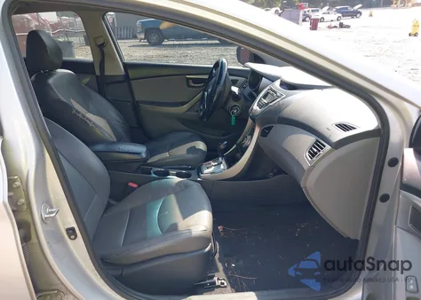 2012 Hyundai Elantra Limited (Ulsan Plant) из США, поврежденный, VIN KMHDH4AEXCU252133